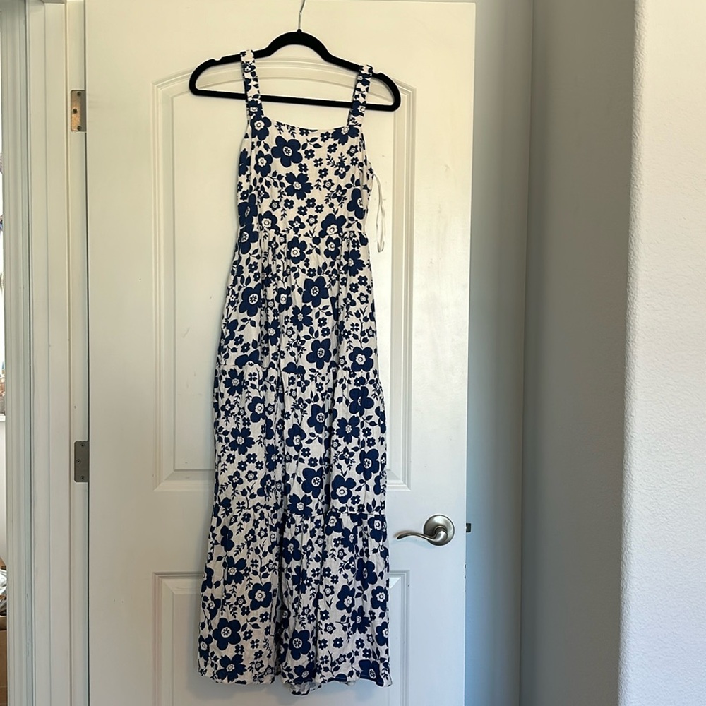 Lost and Wander Blue Floral Dress - XS - Picture 2 of 7